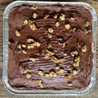 Brownies with Nuts, 9x9 pan